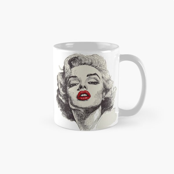 Item preview, Marilyn Monroe in the style of Robert Crumb designed and sold by AnOddAngle.