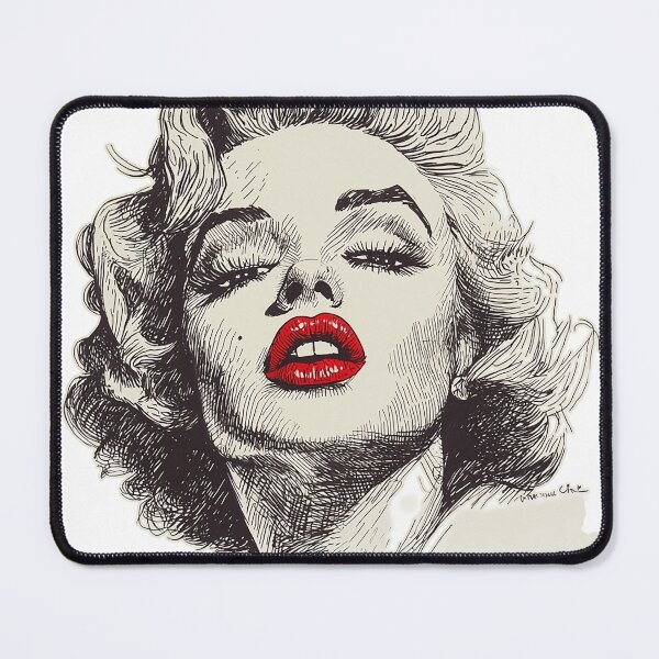 Item preview, Marilyn Monroe in the style of Robert Crumb designed and sold by AnOddAngle.