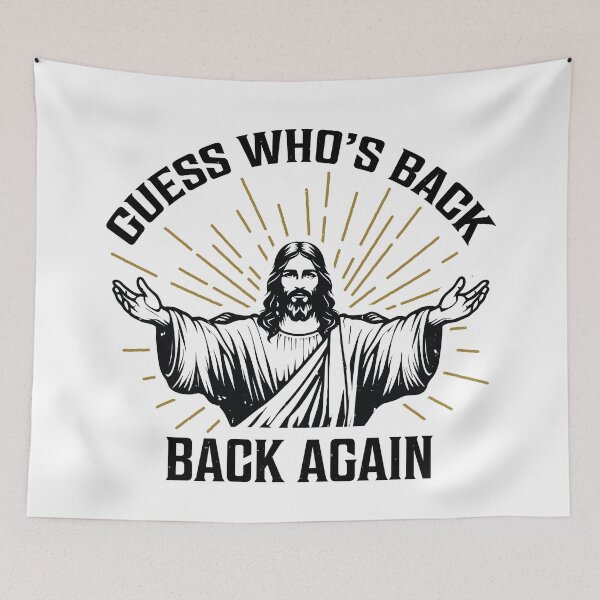 Item preview, Guess who's back, back again designed and sold by PaulSDesign.