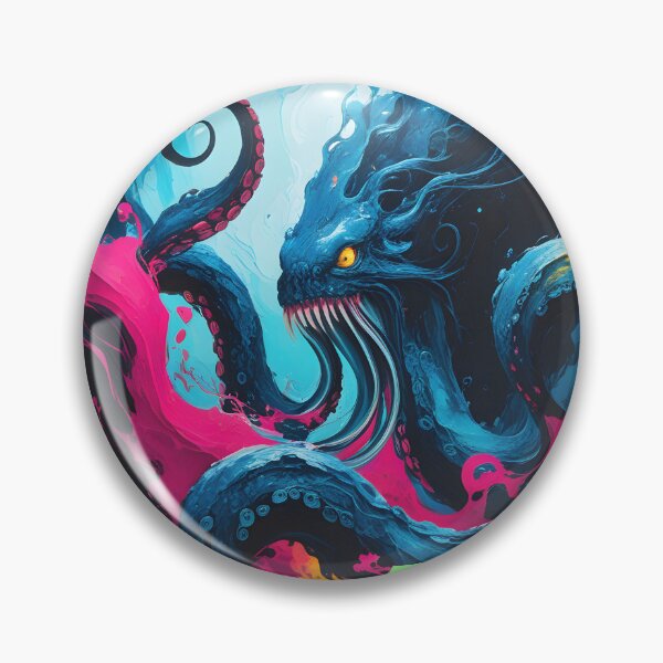 Item preview, kraken giant octopus from the depths of the ocean designed and sold by VidyoeDesigns67.