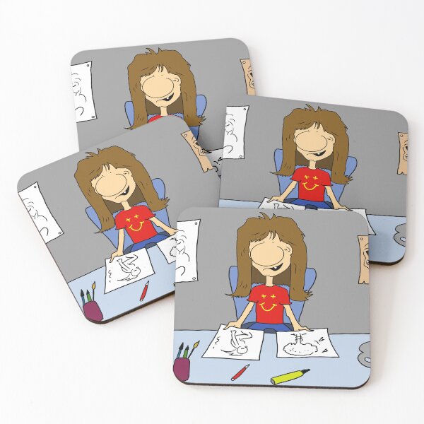 Item preview, The Artist cartoon design designed and sold by Grant Wilson.