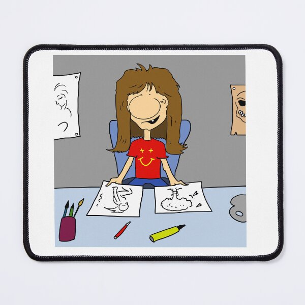 Item preview, The Artist cartoon design designed and sold by Grant Wilson.