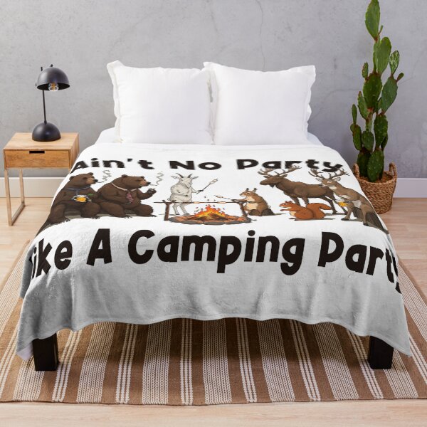 Item preview, Ain't No Party Like A Camping Party designed and sold by Esskay Designs.