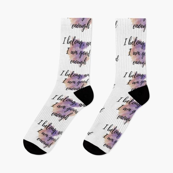 Item preview, I belong, and I am good enough - Positive Affirmations - For Students [ 2025 - Collection ] designed and sold by elmsstudios.