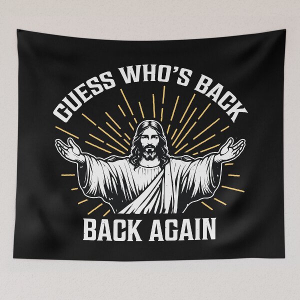 Item preview, Guess who's back, back again designed and sold by PaulSDesign.