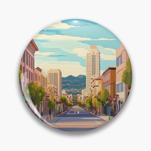 Item preview, Vintage San Jose Travel Poster,  Retro USA Wall Art, Wanderlust Inspiration Gift, Perfect Souvenir Gift for Travel Enthusiasts, Vintage Style Wall Art designed and sold by Thegalleryshop1.