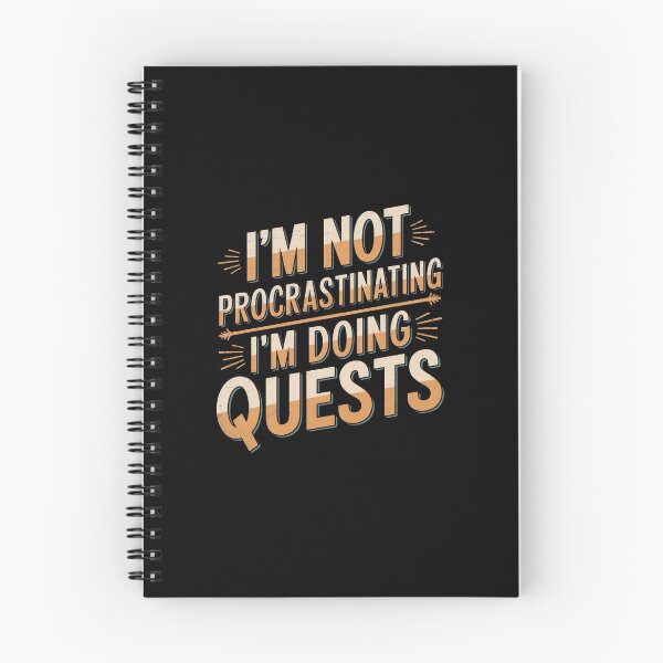 Item preview, I'm not procrastinating, I'm doing side quests designed and sold by jkrphoto.