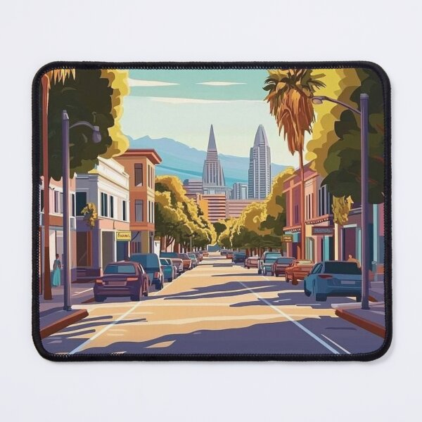 Item preview, Vintage San Jose Travel Poster, Retro USA Wall Art, Wanderlust Inspiration Gift, Perfect Souvenir Gift for Travel Enthusiasts, Vintage Style Wall Art designed and sold by Thegalleryshop1.