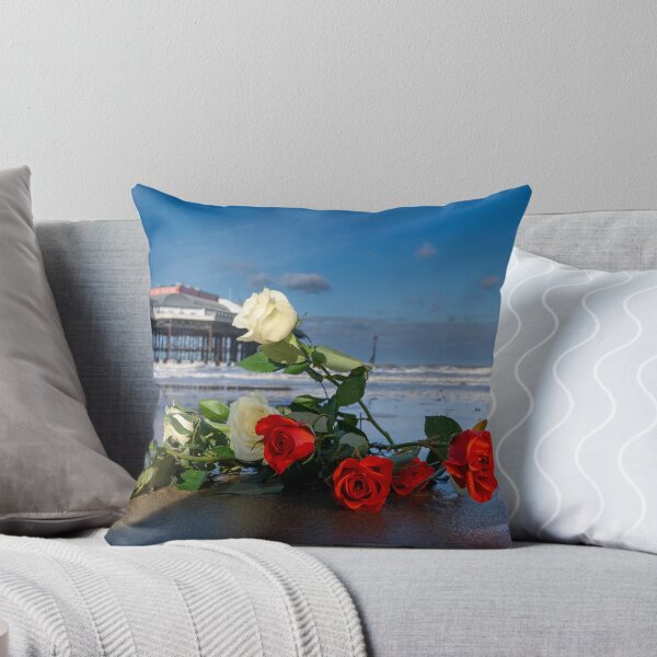 Item preview, Red & white roses Cromer pier Norfolk  designed and sold by RobWalkley.
