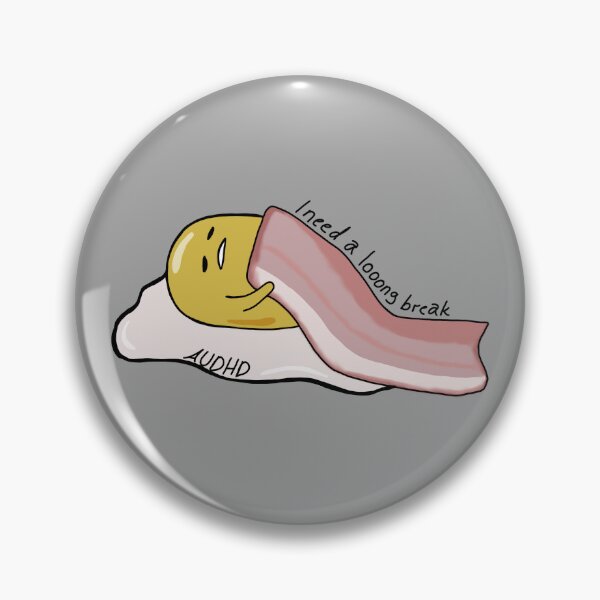 Item preview, Gudetama AUDHD adhd autism designed and sold by MasKarTronik.