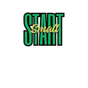 Artwork thumbnail, Start small by auraRM studio