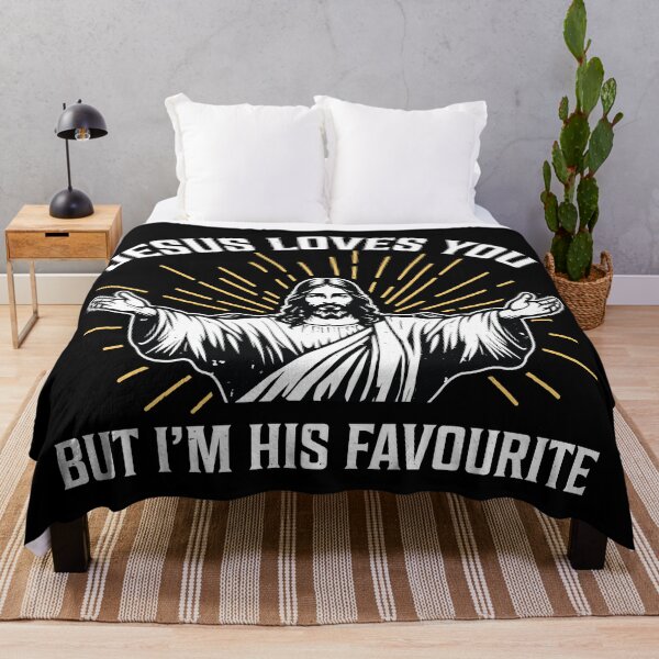 Item preview, Jesus Loves You But I'm His Favourite designed and sold by PaulSDesign.