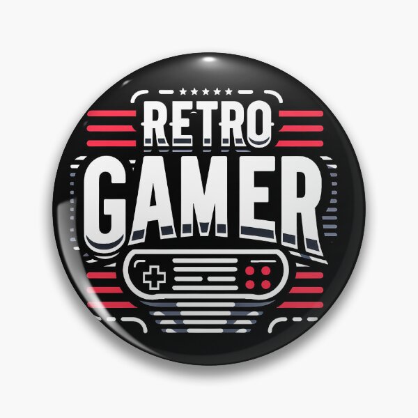 Item preview, Retro Gamer – Vintage Gaming Nostalgia | Classic Arcade Style designed and sold by OzzFrequency.