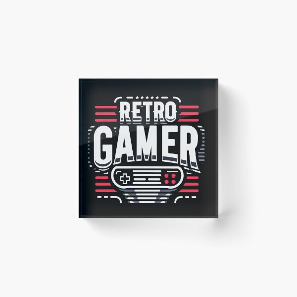 Item preview, Retro Gamer – Vintage Gaming Nostalgia | Classic Arcade Style designed and sold by OzzFrequency.