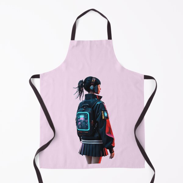 Item preview, Futuristic schoolgirl designed and sold by 7ArtPrintable.