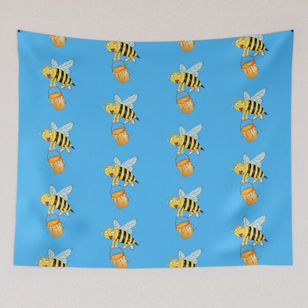 Item preview, The tired bee collected a full bucket of honey designed and sold by Kalamkas.
