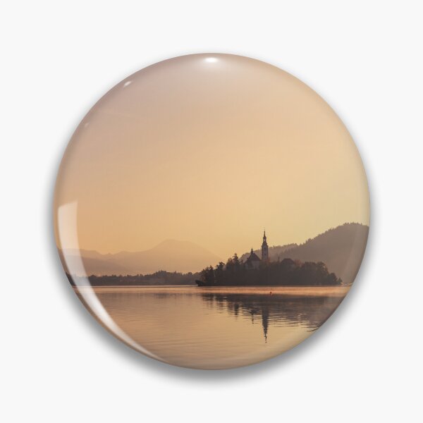 Item preview, Lake Bled in Slovenia with the iconic Bled Island designed and sold by Sonja Birkelbach.