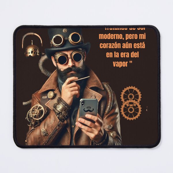 Item preview, A retro-futuristic character holding a Smartphone designed and sold by VidyoeDesigns67.