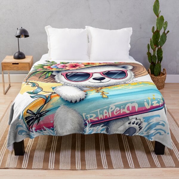 Item preview, bear surfer designed and sold by rajdigitalarts.