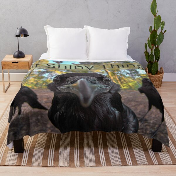 Item preview, Got Shiny Things? – Curious Crow Humor designed and sold by Molly's Gone Mad .