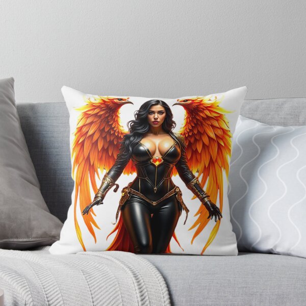Item preview, Phoenix Warrior Queen – Fiery Guardian of Rebirth designed and sold by Kaladin Creations.