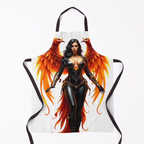 Item preview, Phoenix Warrior Queen – Fiery Guardian of Rebirth designed and sold by Kaladin Creations.