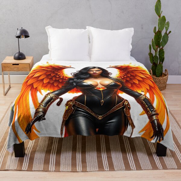 Item preview, Phoenix Warrior Queen – Fiery Guardian of Rebirth designed and sold by Kaladin Creations.