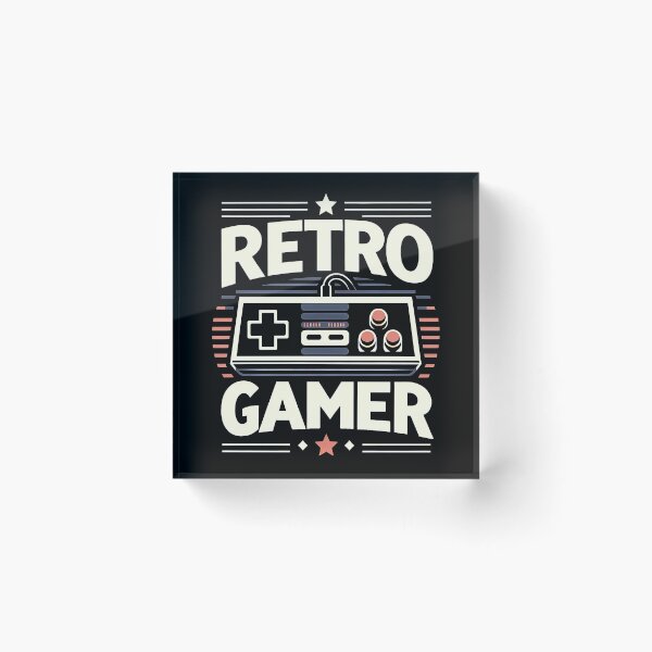 Item preview, Retro Gamer – Vintage Gaming Nostalgia | Classic Arcade Style designed and sold by OzzFrequency.