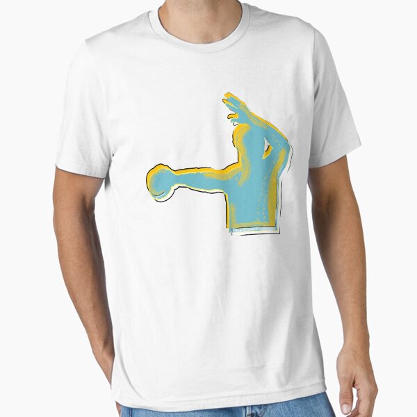 Item preview, handball player design designed and sold by FreakOutShirts.