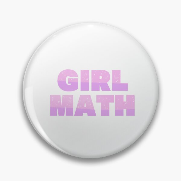 Item preview, Girl Math designed and sold by oddenen.