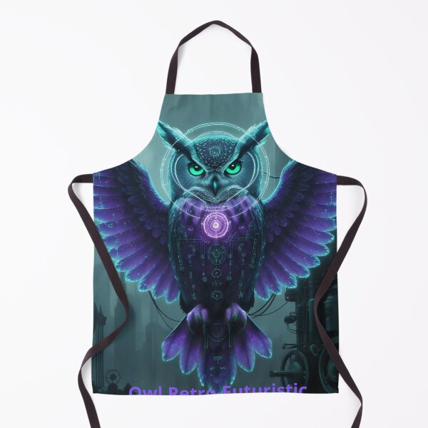 Item preview, Owl Retro-Futuristic steampunk designed and sold by VidyoeDesigns67.