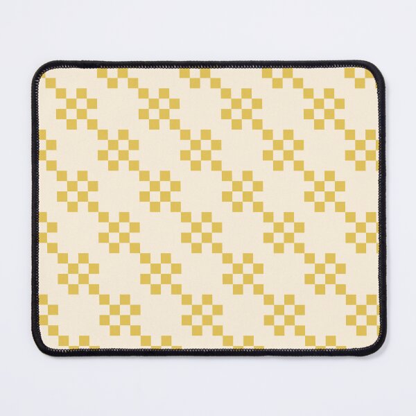 Item preview, Grid stripes cream and yellow designed and sold by wackapacka.