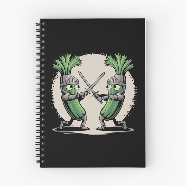 Item preview, Celery Knights Sword Fight Food Characters Cartoon Battle Armored Celery Lover  designed and sold by HelenGie.
