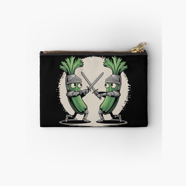 Item preview, Celery Knights Sword Fight Food Characters Cartoon Battle Armored Celery Lover  designed and sold by HelenGie.