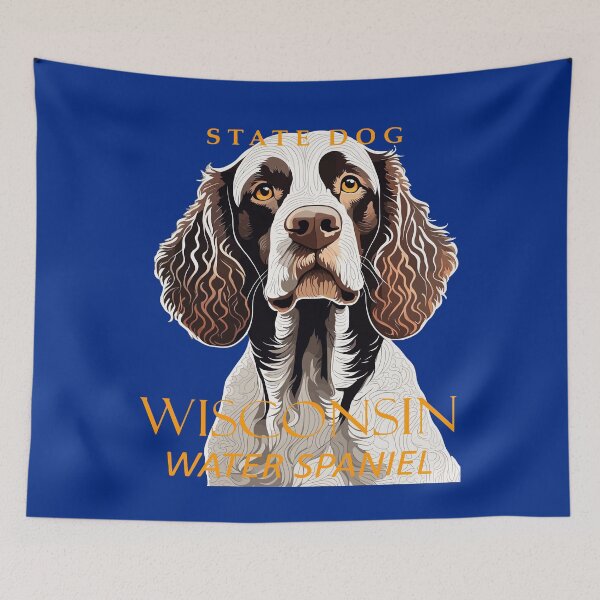 Item preview, Wisconsin Territory Dog The Water Spaniel   designed and sold by taiche.