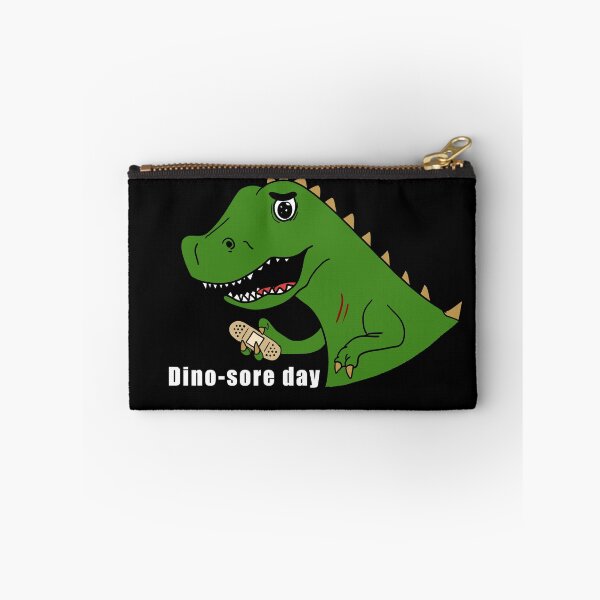 Item preview, Dino-Sore Day – Even Dinosaurs Have Ouchies! - with white text designed and sold by Kylos Design.