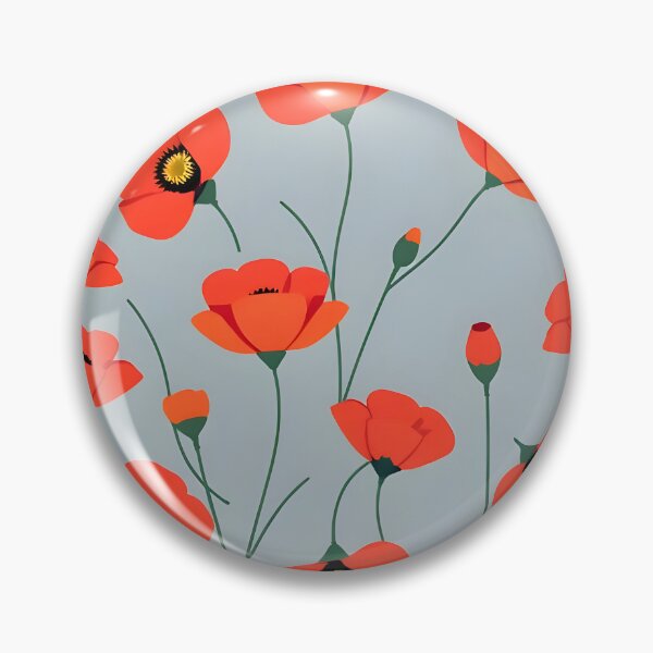 Aperçu de l'œuvre Affiche coquelicot fleuri créée et vendue par Beetlemot.