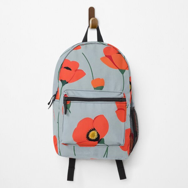 Item preview, Floral poppy -poster designed and sold by Beetlemot.