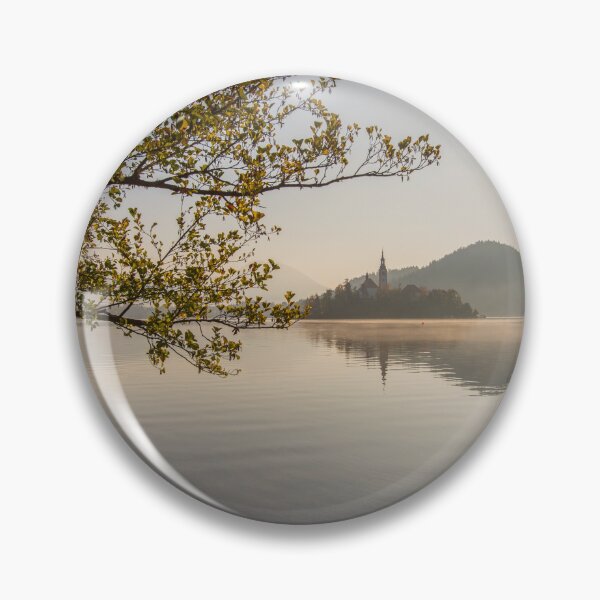 Item preview, The Bled Island in Lake Bled in Slovenia designed and sold by Sonja Birkelbach.
