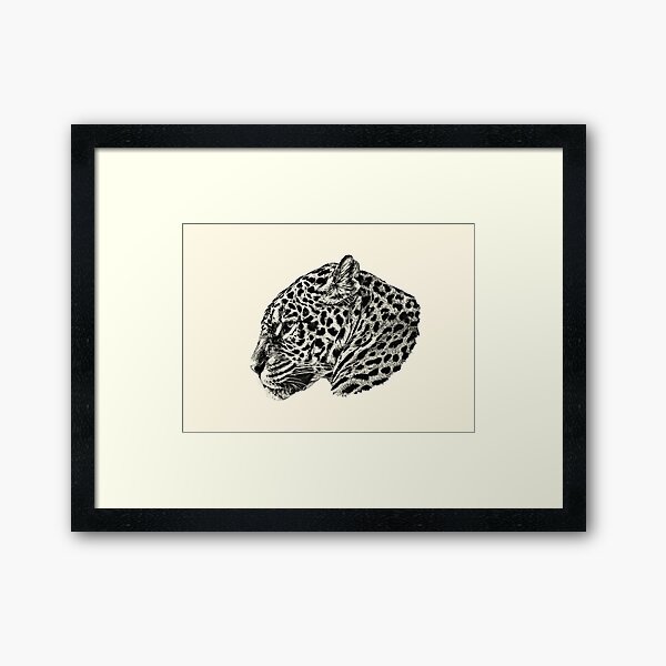 Item preview, Jaguar portrait designed and sold by Guardi71.