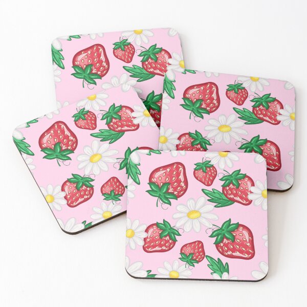 Item preview, Strawberries and daisies  designed and sold by TIPbyAshley.