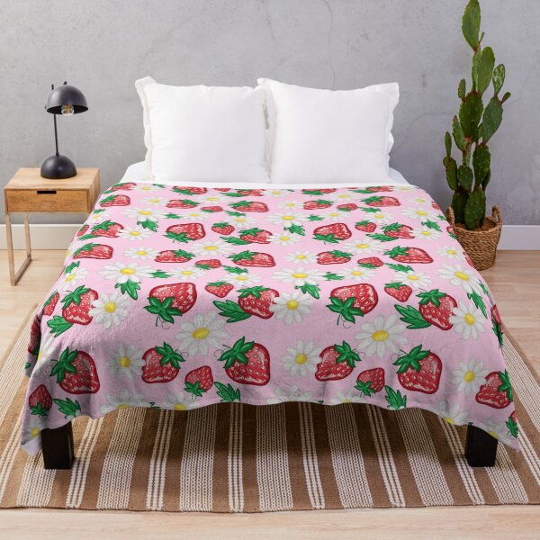 Item preview, Strawberries and daisies designed and sold by TIPbyAshley.