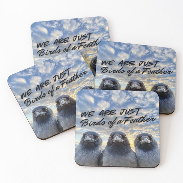 Item preview, Crow Friends - Birds of a Feather –  Flock Vibes designed and sold by Molly's Gone Mad .