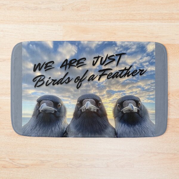 Item preview, Crow Friends - Birds of a Feather –  Flock Vibes designed and sold by Molly's Gone Mad .