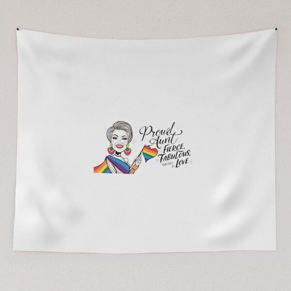 Item preview, Proud, fierce and fabulous aunt designed and sold by StormArte.