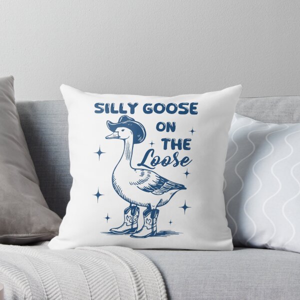 Item preview, Funny Retro Vintage Meme Silly Goose On The Loose designed and sold by FantasyFablesC.