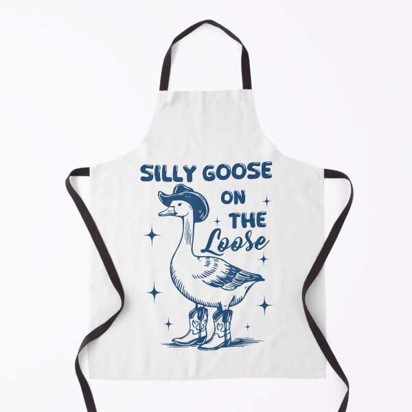 Item preview, Funny Retro Vintage Meme Silly Goose On The Loose designed and sold by FantasyFablesC.