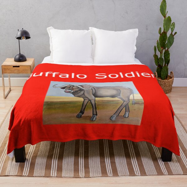 Item preview, Rising Buffalo Soldier designed and sold by annenambiro.