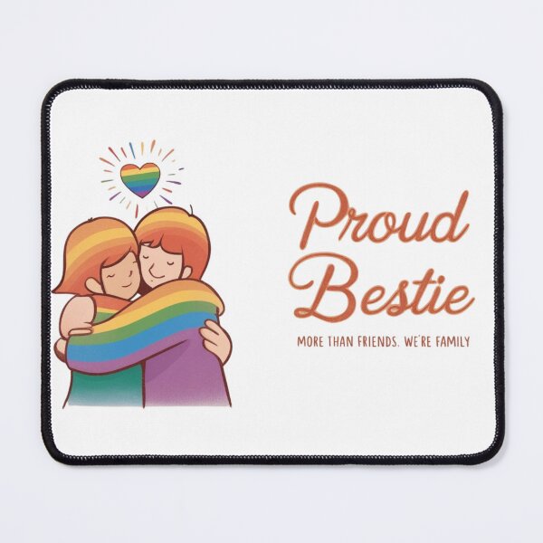 Item preview, Proud Best Friend: More than friends, we are family designed and sold by StormArte.