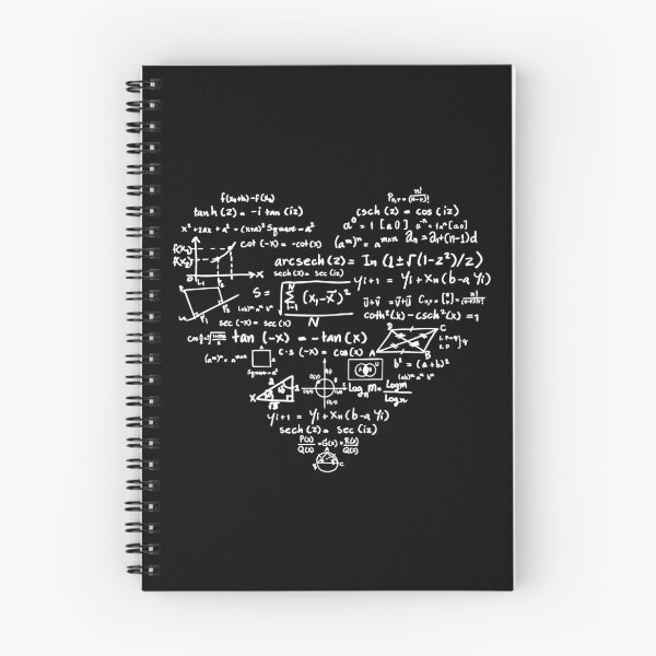 Item preview, Mathematical Heart – Nerdy Math Equations Design designed and sold by Aredbox.